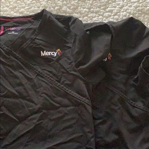 Mercy scrubs tops